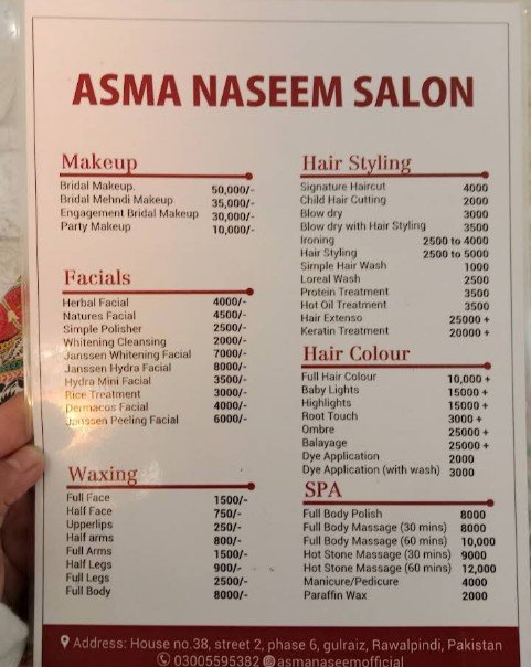 Asma Naseem Salon