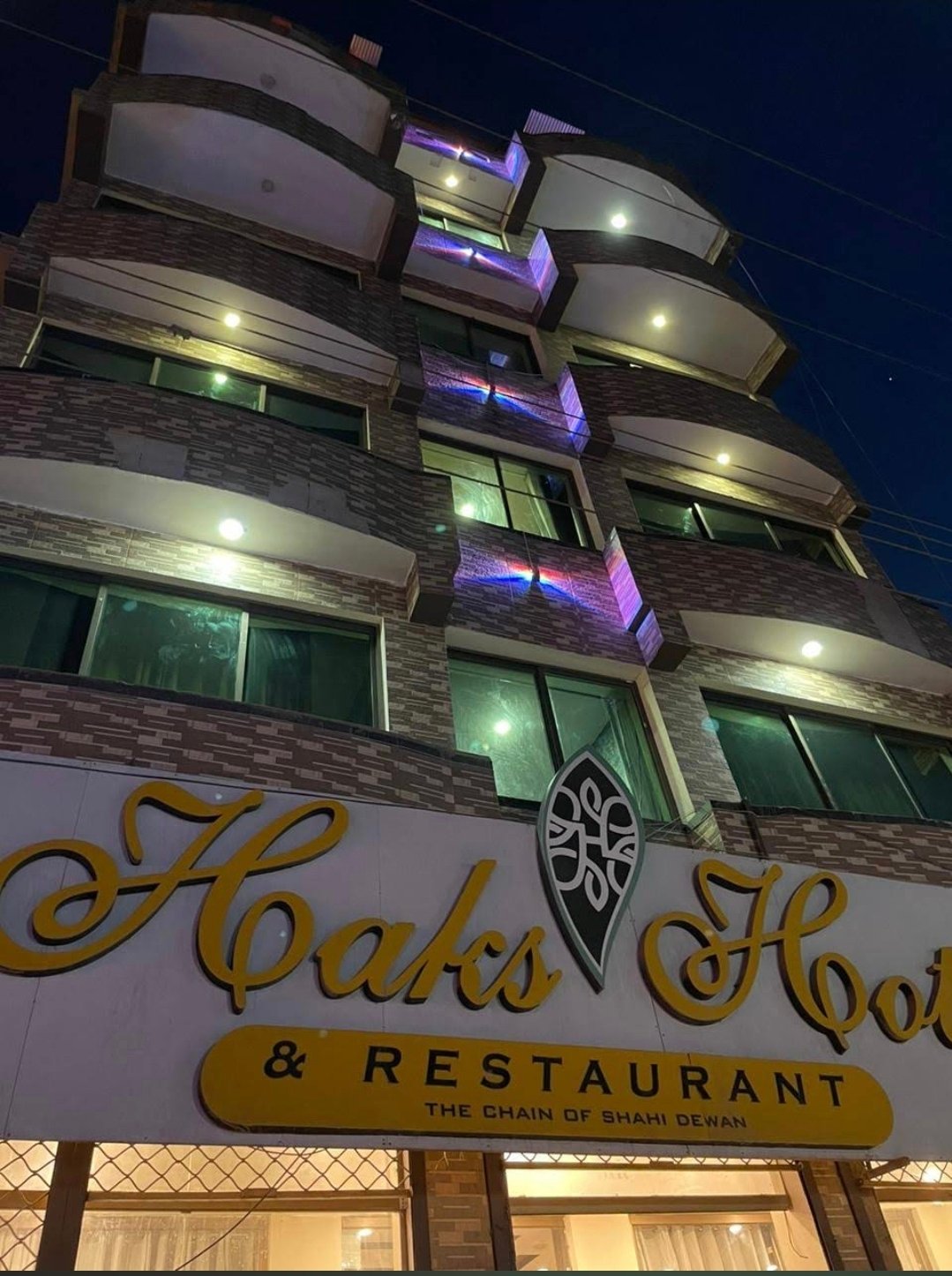 Haks Hotel and Rooftop Restaurant  A chain of shahi Dewan  Skardu