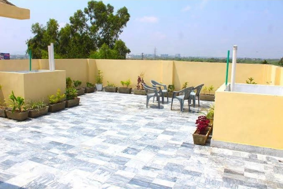 Safe Square Apartment Building