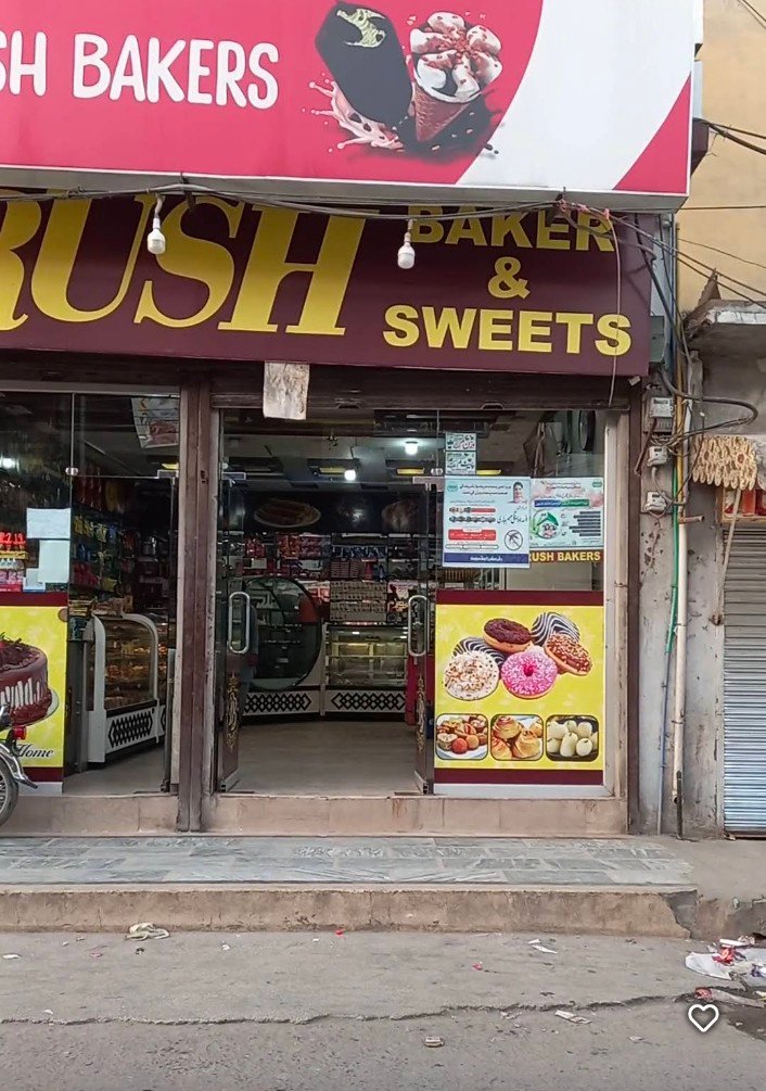 RUSH Bakers & Sweets Rawalpindi