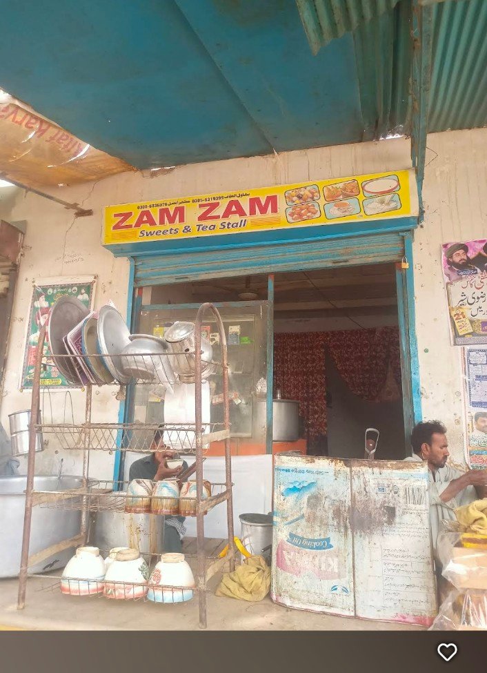 Zam zam tea stall
