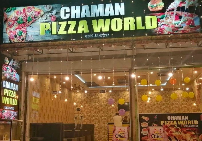 Chaman Pizza world