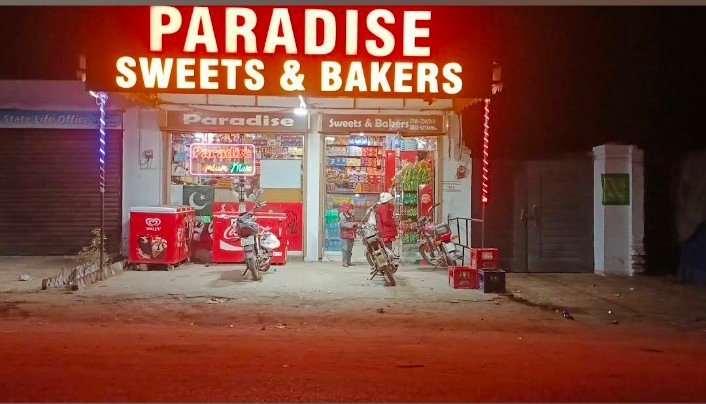 Paradise Sweet and baker fast food.