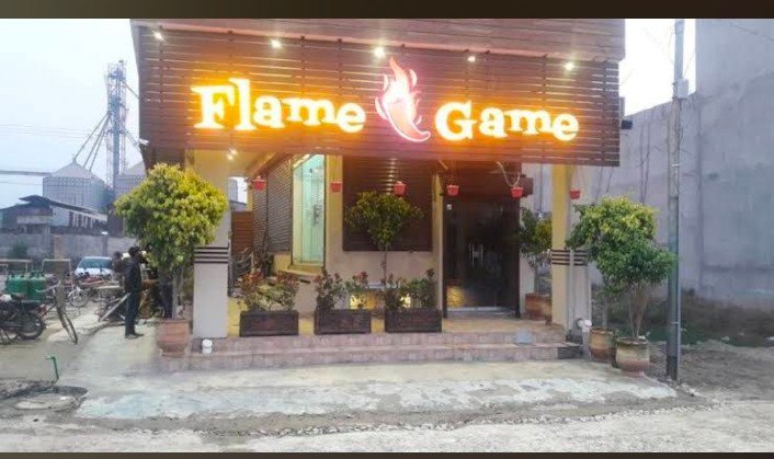 Flame Game Restaurant