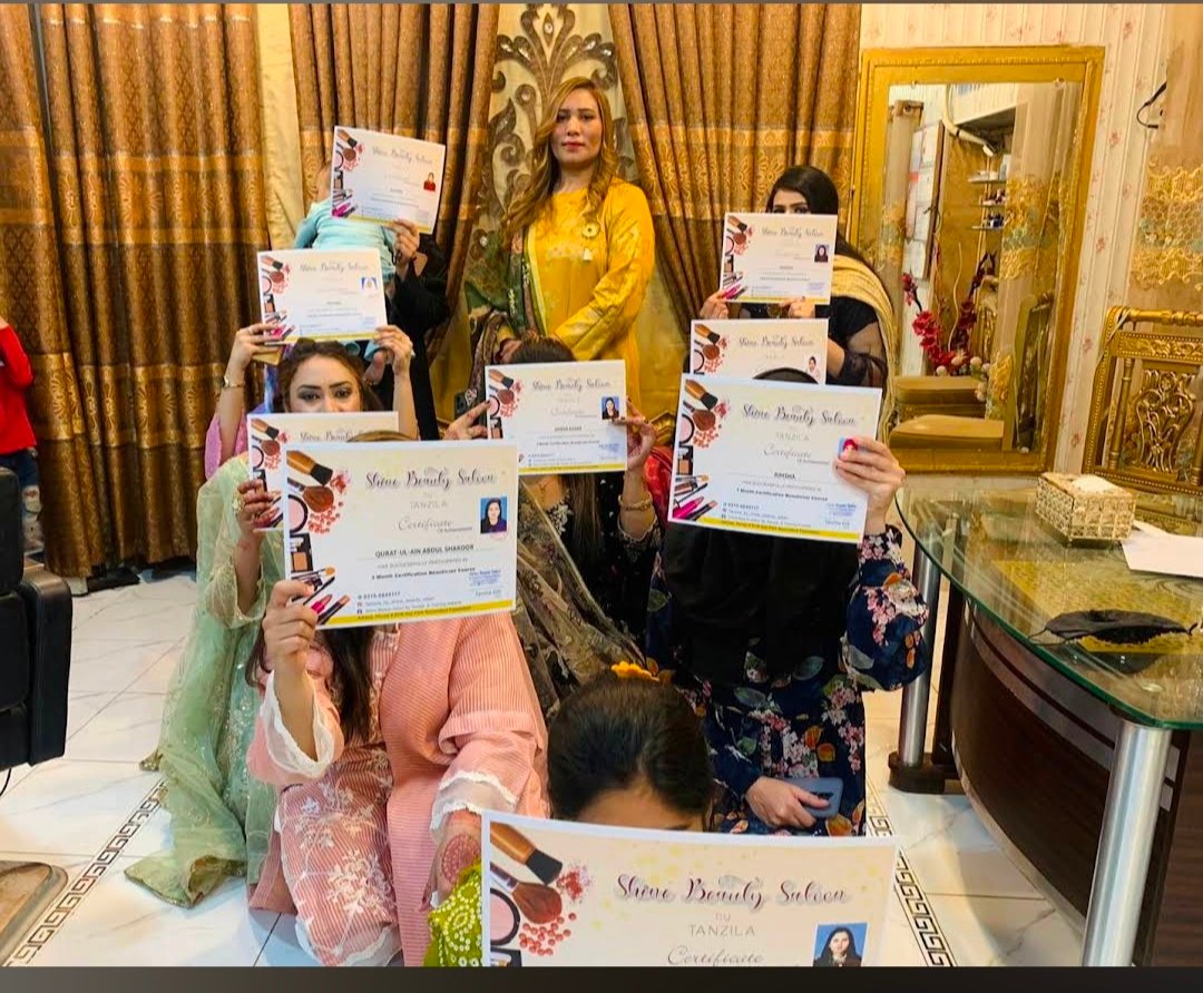 Shine beauty salon By Tanzila & Training Institute