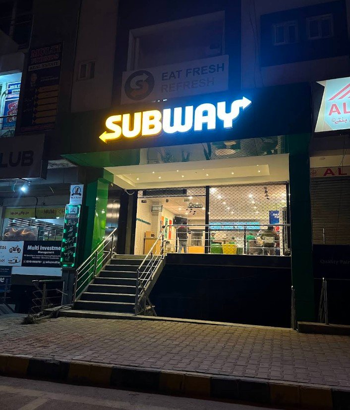 Subway Ground Floor, Al Bashir Arcade, Block A