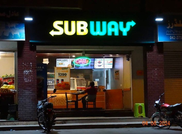 Subway Block E DHA EME Sector, Lahore