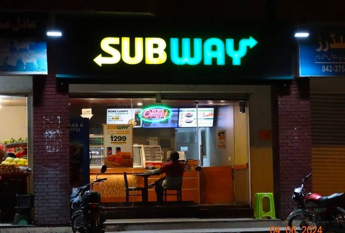 Subway Block E DHA EME Sector